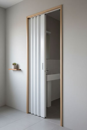 نصب درب آکاردئونی