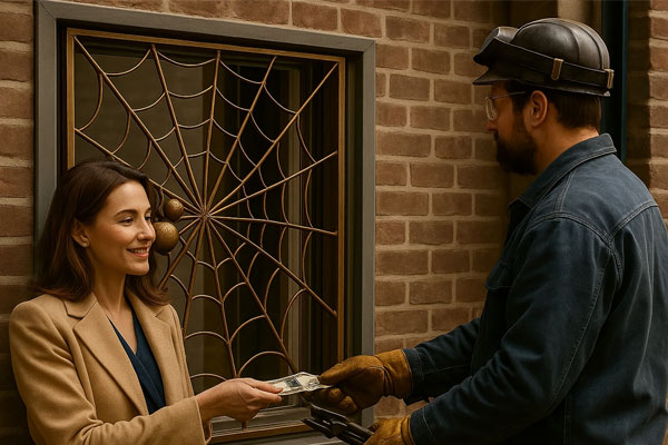 قیمت حفاظ پنجره